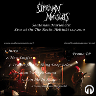 Saatanan Marionetit - Live at On The Rocks, Helsinki 12.7.2010 Promo