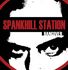 spankhill station - Name in sand